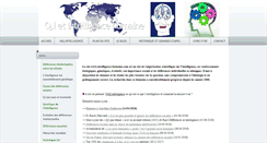 Desktop Screenshot of intelligence-humaine.com
